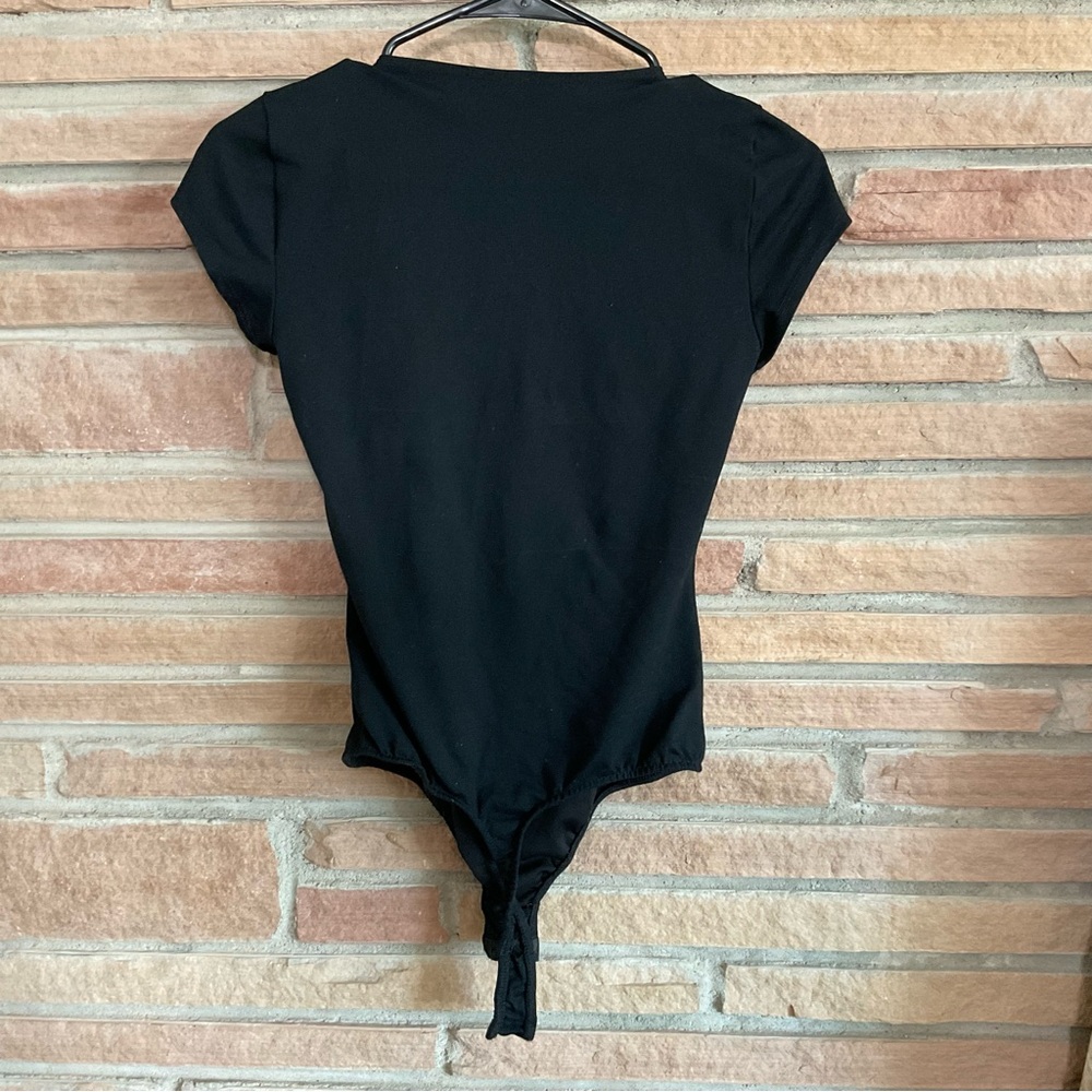 Intimately Free People Black Short Sleeve Bodysuit XS - Picture 4 of 4